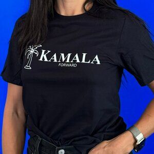Kamala Forward Coconut Tree Campaing T-Shirt